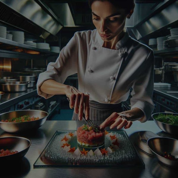 Comment préparer et présenter des tartares de poisson comme un chef de cuisine dans un restaurant spécialisé?